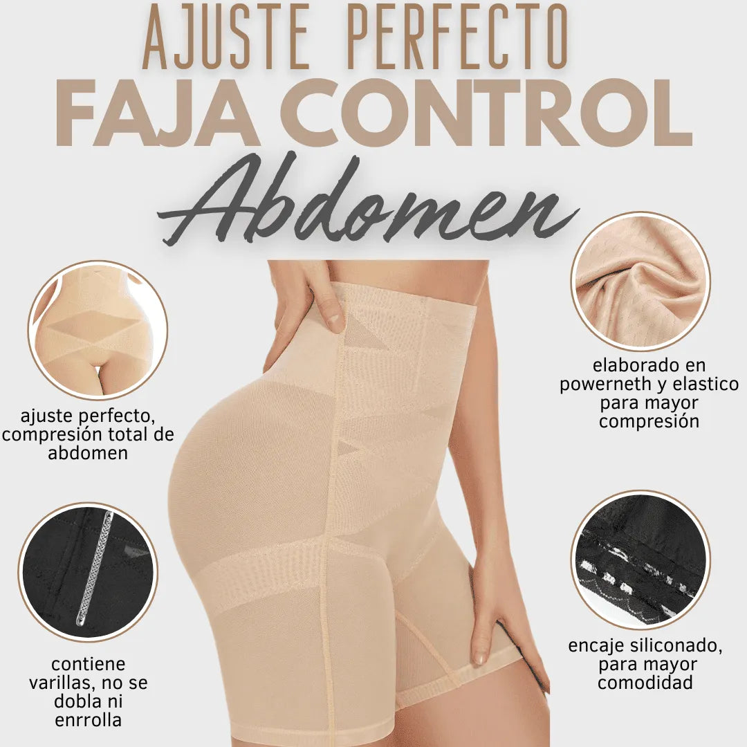 SHORT FAJA COMPRESIÓN CRUZADA 360°