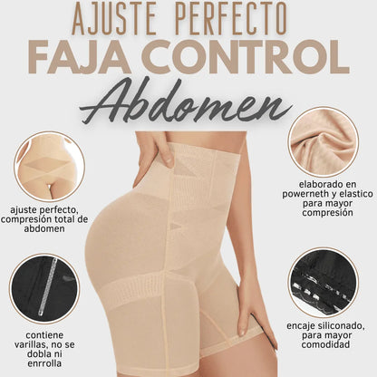 SHORT FAJA COMPRESIÓN CRUZADA 360°