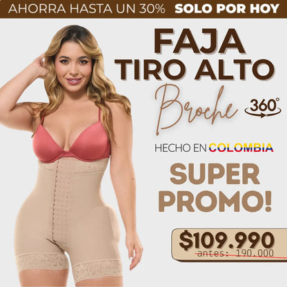 FAJA TIRO ALTO CON BROCHE