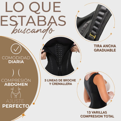 FAJA CHALECO MOLDEADOR + GEL GRATIS 🔥